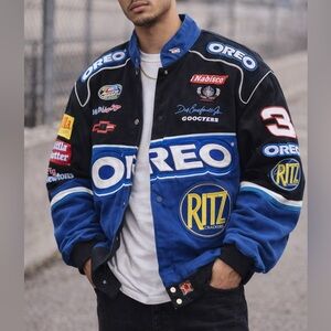 Vintage Y2K NASCAR Dale Earnhardt #3 Oreo Racing Jacket – Chase Authentics 4XL